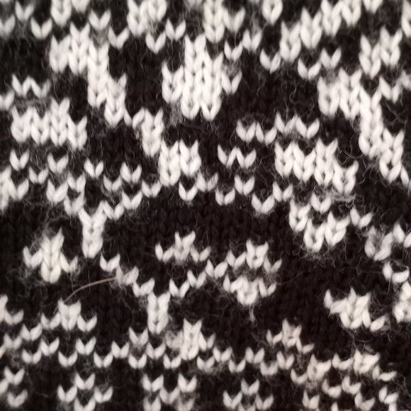 'Coldwater Creek' Houndstooth Double knit Cardigan/Jacket Size L - Picture 14 of 14